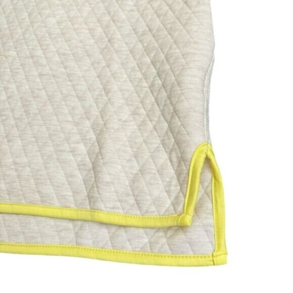 Marine Layer corbet snap hoodie oatmeal quilted sz small womens soft sweatshirt - Picture 7 of 12